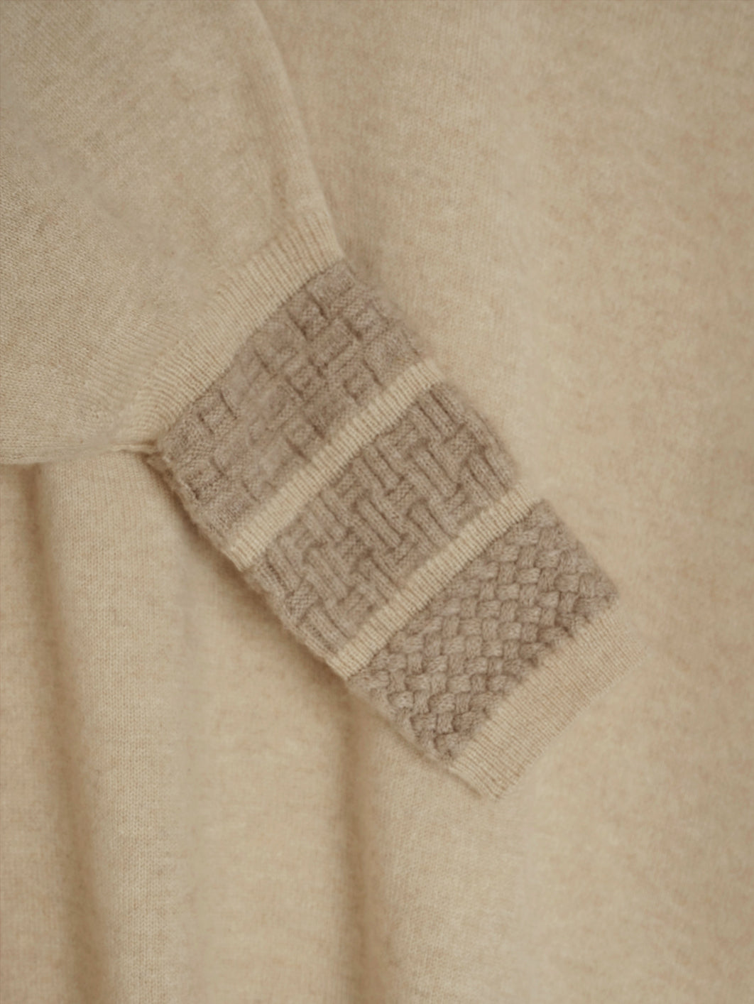 Dropped Shoulder Turtleneck